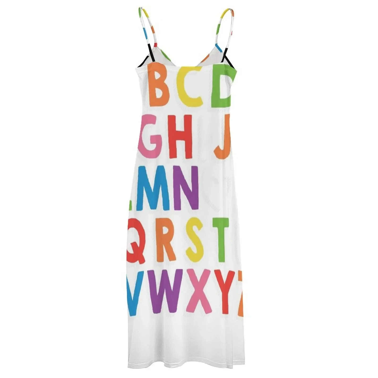 T-shirt graphique I Love You Alphabet, parfait pour les maternelles, les enfants d'âge althet les enseignants! Robe en fibre pour femmes, tenue féminine