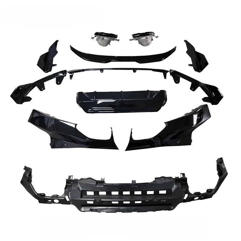 

Подходит для BMW 2 Series Coupe Kit G42, модифицированная модель 240D MP, передняя и задняя губа, боковые юбки, спойлер, комплект воздушного потока