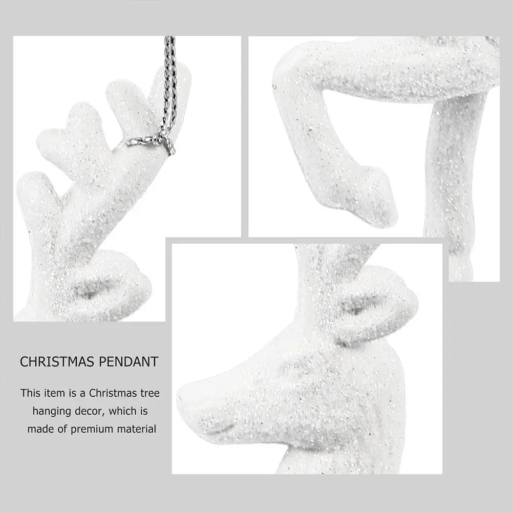 

3Pcs Christmas Style Layout Pendants Creative Unique Modeling Compact Size Good Visual Effect Hanging Crafts for Xmas