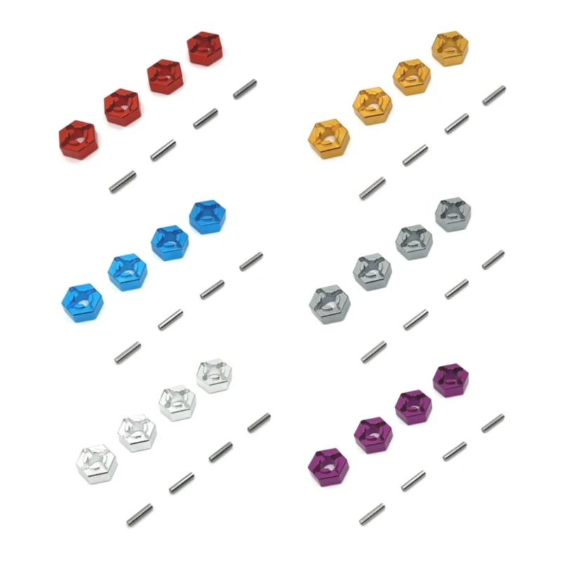 

Metal Upgrade 12mm Hexagonal Connector For MJX 14301 14209 H6 16207 16209 JJRC SCY 1/14 1/16 Remote Control Car Parts