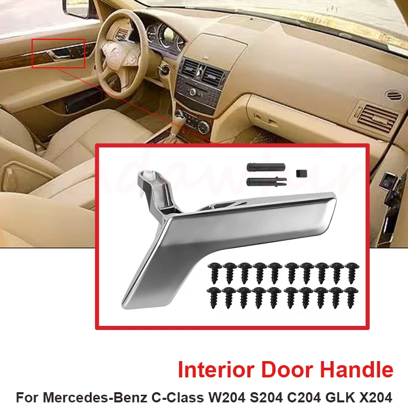 Interior Door Handle for Mercedes-Benz C-Class W204 S204 C204 GLK X204 Door Pull Handle