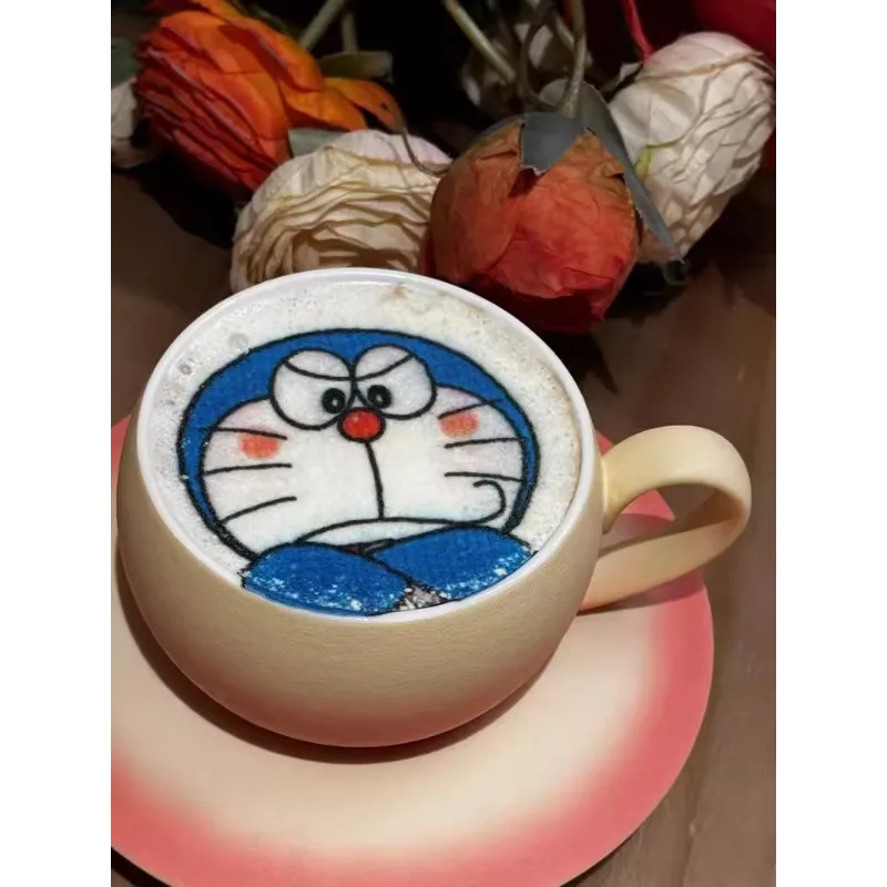 STLF JW للتجاري التلقائي الغذاء الصف القهوة لاتيه الفن Printer-2D/3D الصالحة للأكل صورة آلة فليكس دعم شاشة تعمل باللمس ل