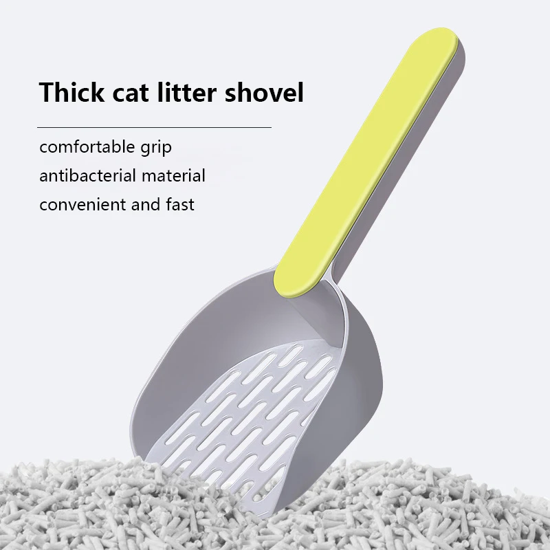 Cat Litter Shovel Pet Cleanning Tool Plastic Scoop Cat Sand Cleaning Products Toilet For Dog Food Spoons Cat Supplies