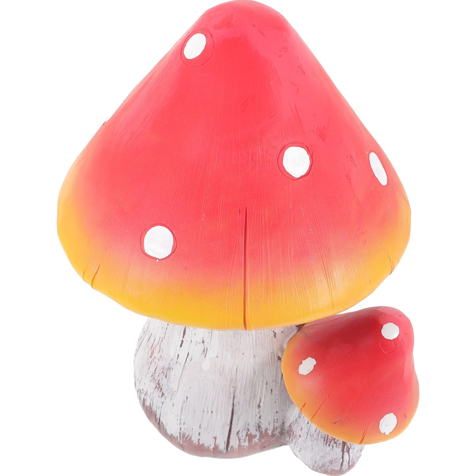 Large Resin Mushroom Yard Decor Sturdy Garden Ornament Outdoor Patio Home Tabletop Landscape Decoration Mushrooms Garden Decor