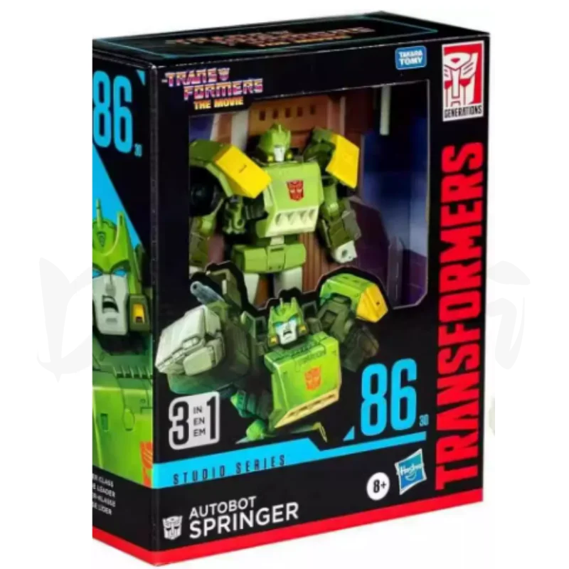 In Stock SS86 Movie Leader Level L Level Three-Transformation Warrior SS86 Spring Movable Robot Model Toy Collection Gift