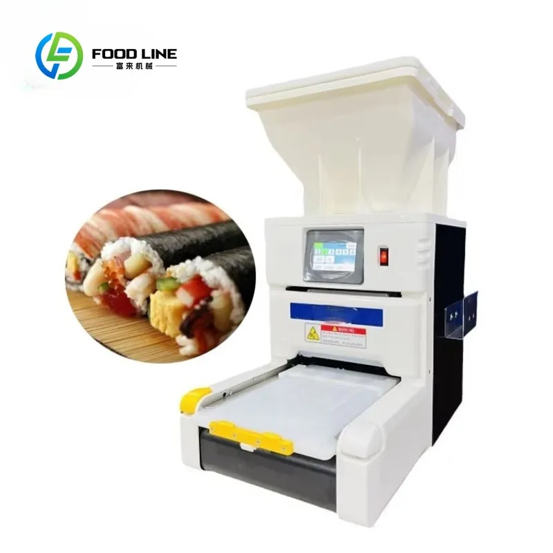 Intelligent Japanese Style Sushi Making Rice Mat Spreading Machine Japanese Sushi Rice Roll Sushi Roller Machine