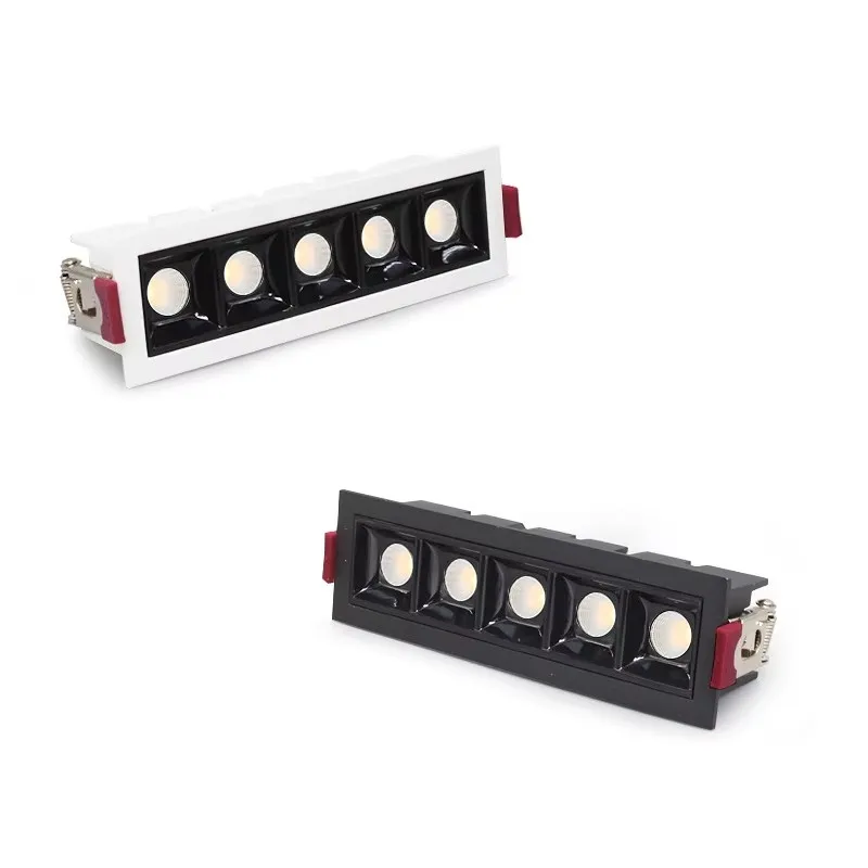 

Светодиодные встраиваемые потолочные светильники COB 10W 15W 30W, точечные светильники AC90-260V