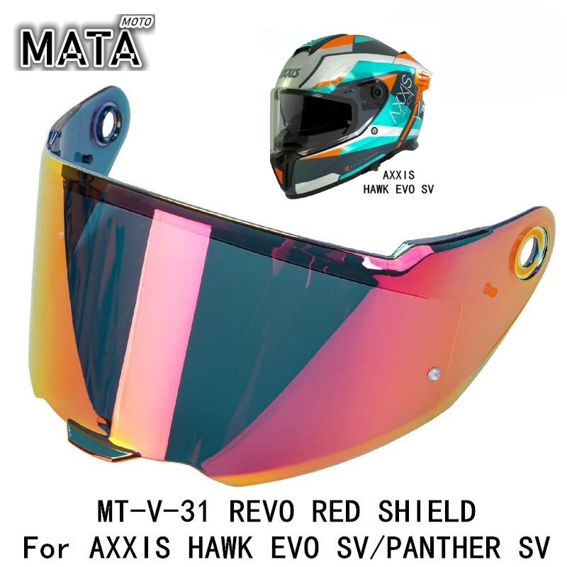 

For AXXIS Helmet Visor for MT-V-31 Motorcycle Helmets Visor Lens Case for HAWK EVO SV PANTHER SV Helmet Lens Windshield 1PCS