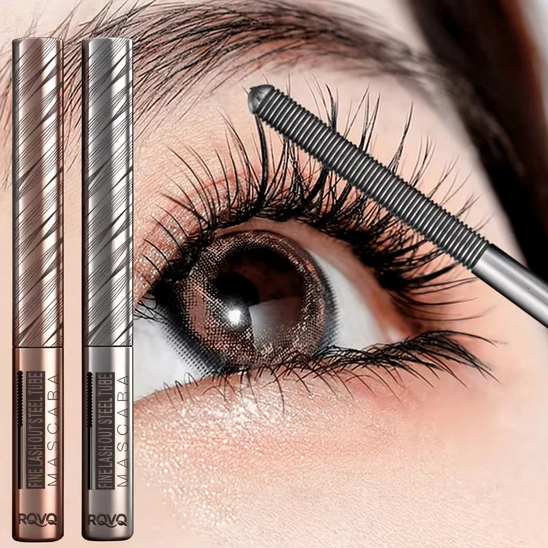 Waterproof Steel Tube Mascara,Black/Brown Waterproof Lengthe