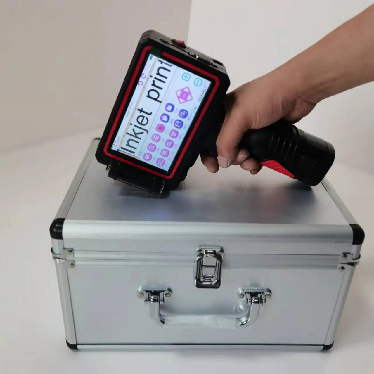 Small Printer SR-248FP Handheld Inkjet Printer Carton Intelligent Date Coding Machine Chemical Barrel Woven Bag Automatic