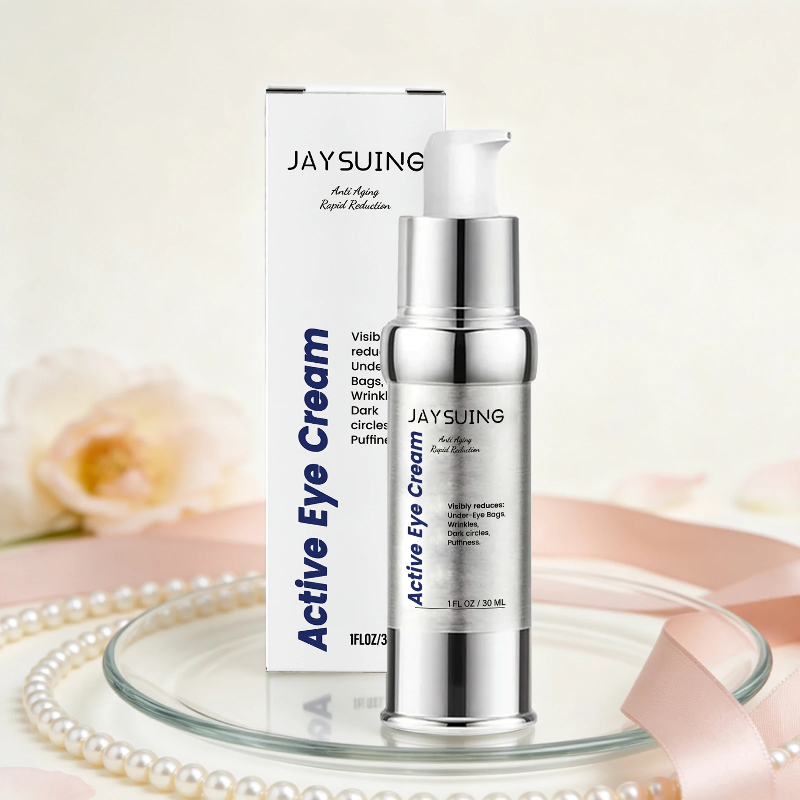 New Eye Cream For Man And Women Remove Dark Circles Anti Swelling Bag Under Eye Korean Skincare Brighten Daily Eye Firming Serum