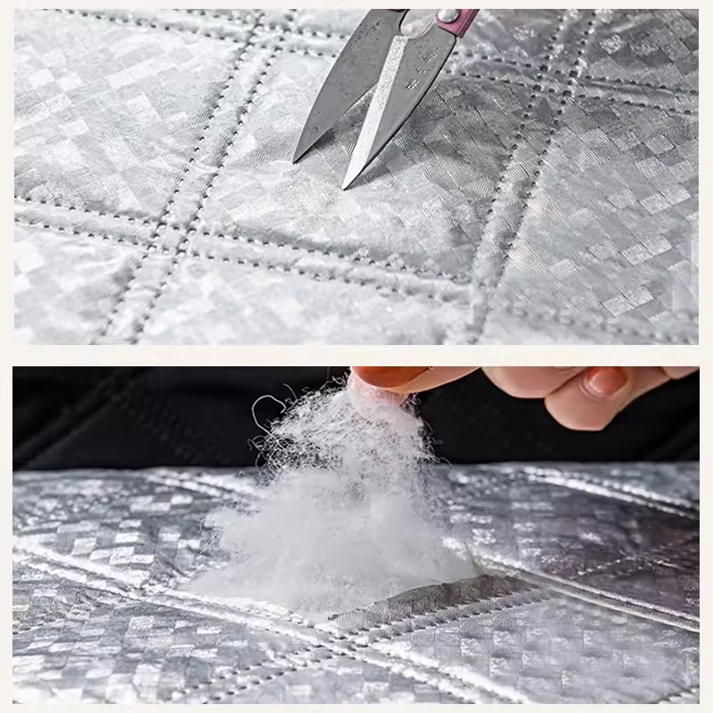 자석식 도어 커튼 설치 예시