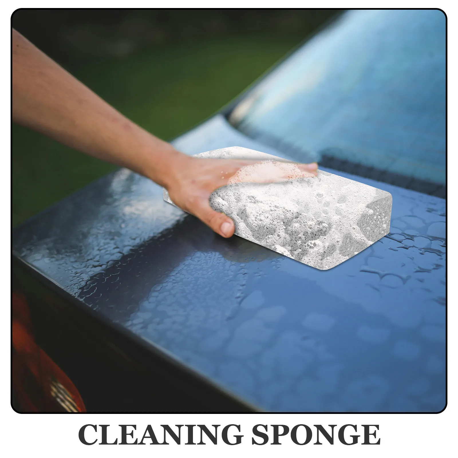 Premium Reusable Car Washing Sponge Stylish Design Quick Efficient Cleaning Tool for Auto Detailing Scrubbing and Wiping Tasks