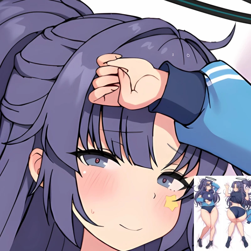 

DIY индивидуальная наволочка Dakimakura Anime Yuuka, двухсторонняя наволочка с принтом для кровати