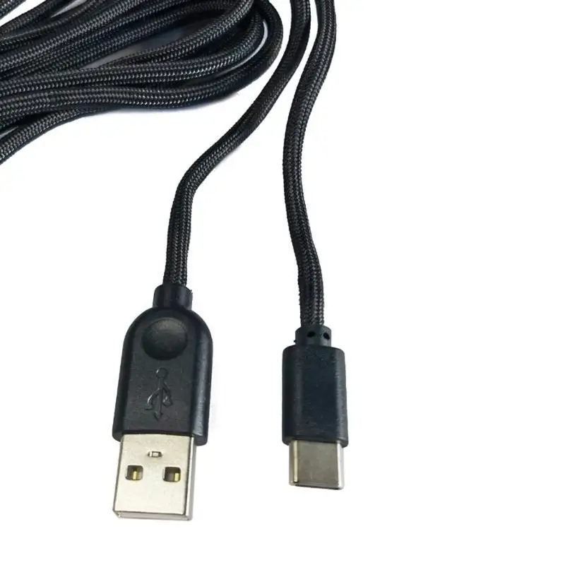 652F Robust Nylon USB C Cable for Rapid Charging and Smooth Data Transmission