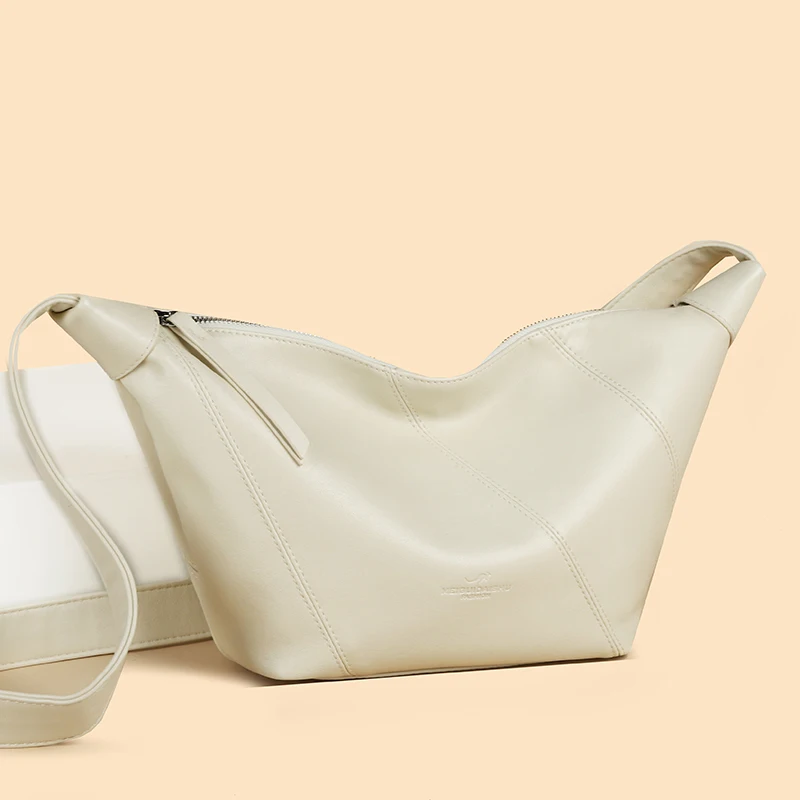 

Brand Women High Quality Leather Shoulder Messenger Bag Fashion Female Large Capacity Crossbody Bags Luxury Handbag Ladies New