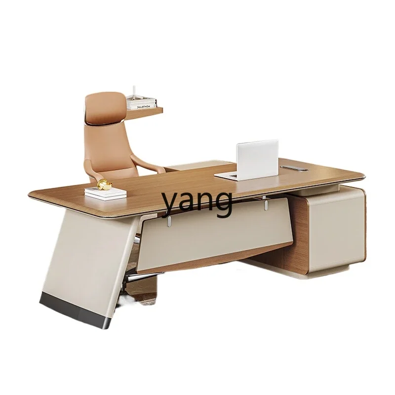 

LH simple modern light luxury president's office big desk