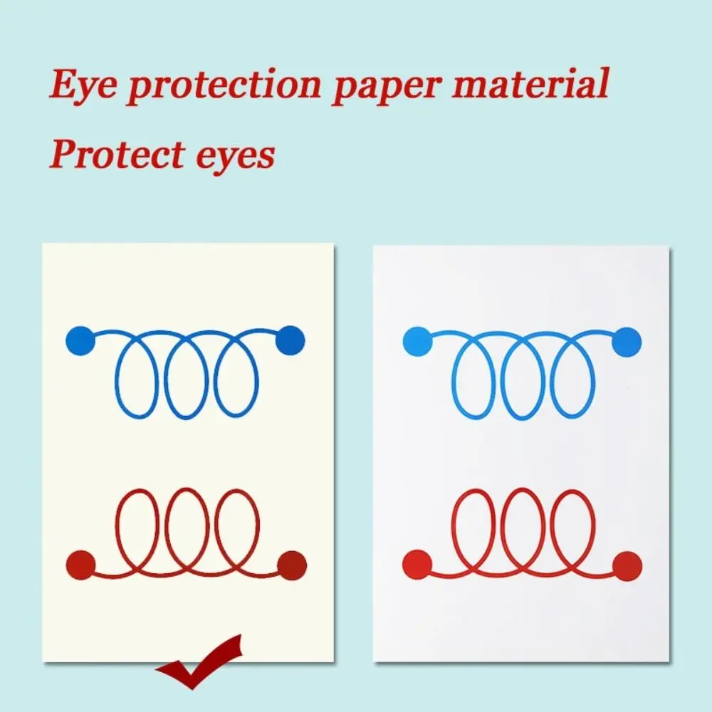 Papier links rechts Flugbahn Montessori Muster kognitive Augen Hand Koordination Herausforderungen tragbar