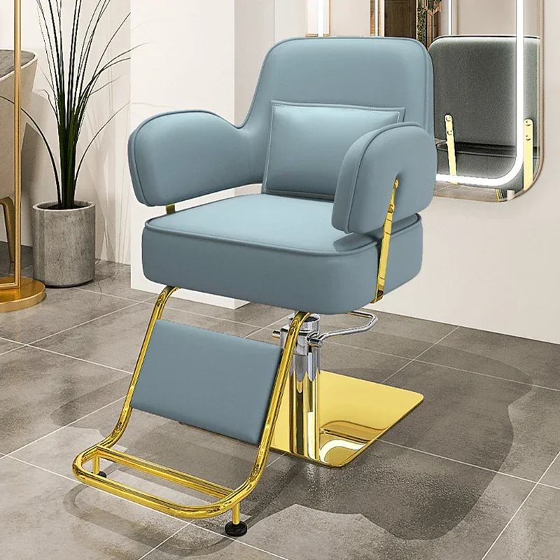 modern Nordic Furniture Barber Beauty Salon Chair Simplicity Roulette Manicure Pedicure Hair cadeira Station Auxiliary Furniture