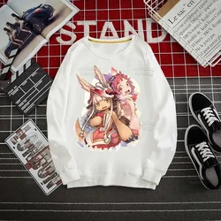 Made In Abyss Anime Primavera Autunno Casual Riko Reg Lyza Nanachi Felpe Mitty Felpa da uomo Top