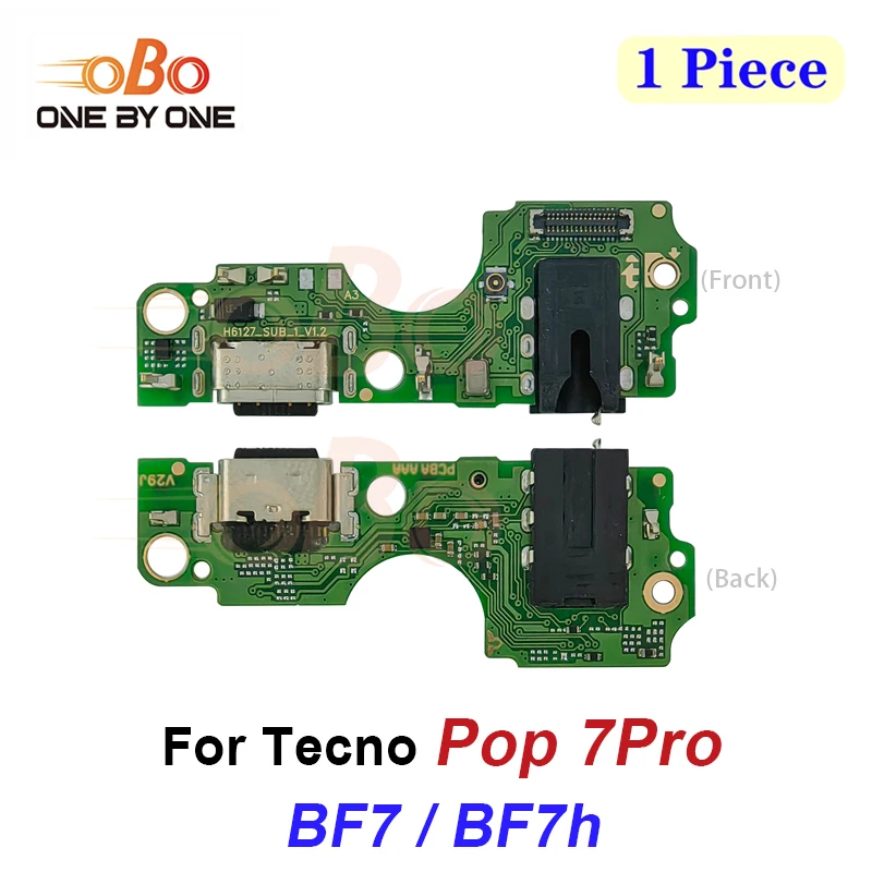 USB Charging Dock Board For Tecno POP 7 Pro 8 9 4G 5G BF6 BF7 BF7h BG6h BG6j Charger Port Connector Flex Cable Repair(1PC) image 3