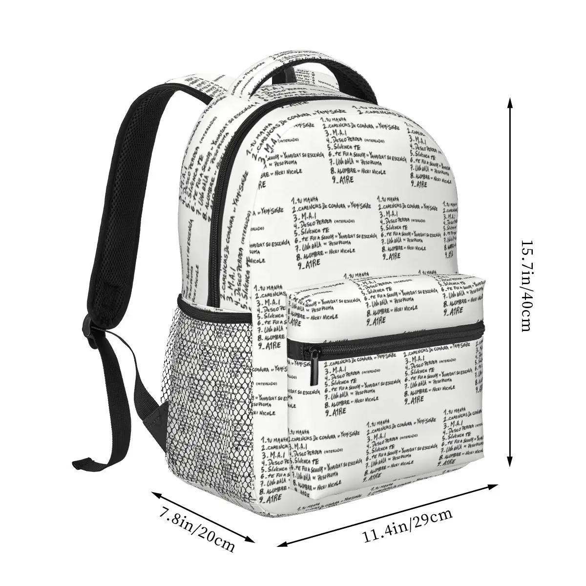 Rapper Milo J Tour 111 Album Merch Backpack Student Boys Girls BookBag Kids School Bag Laptop Shoulder Bags for Men Women