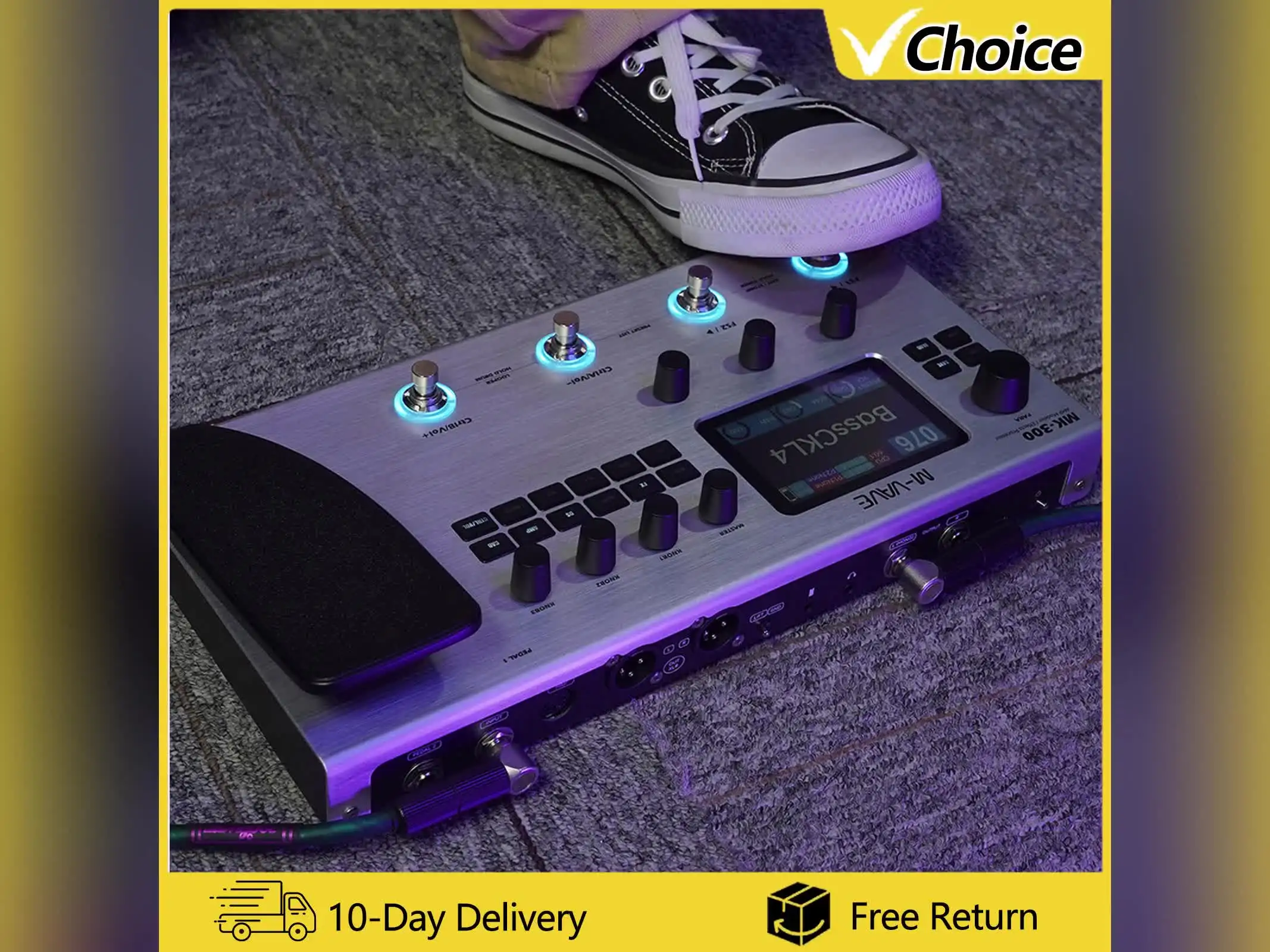 M-VAVE Guitar Multi-Effect Processor MK300 | ANN Neural Modeling