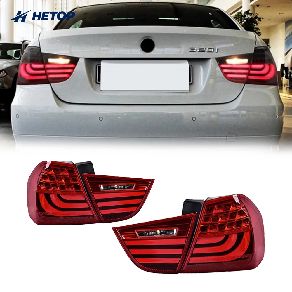 

Задние фонари HETOP 3 серии E90 2009-2012 с LED DRL, модифицированные стоп-сигналы и фонари заднего хода, автозапчасти для BMW