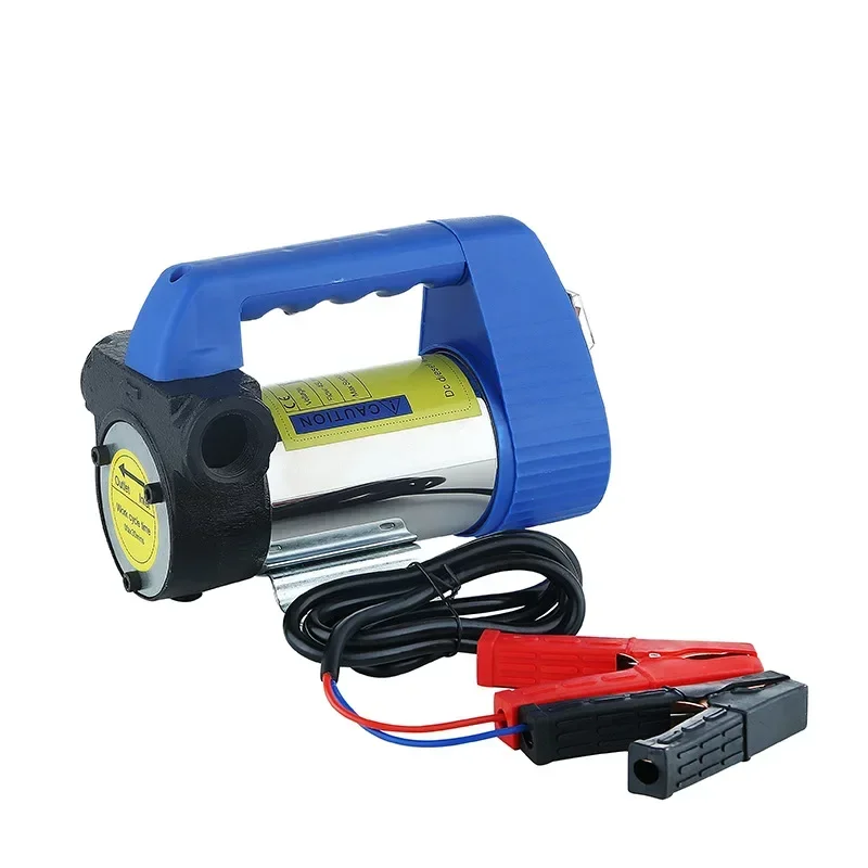 12V portable diesel pump forward and reverse high power 24V self-priming oil pump