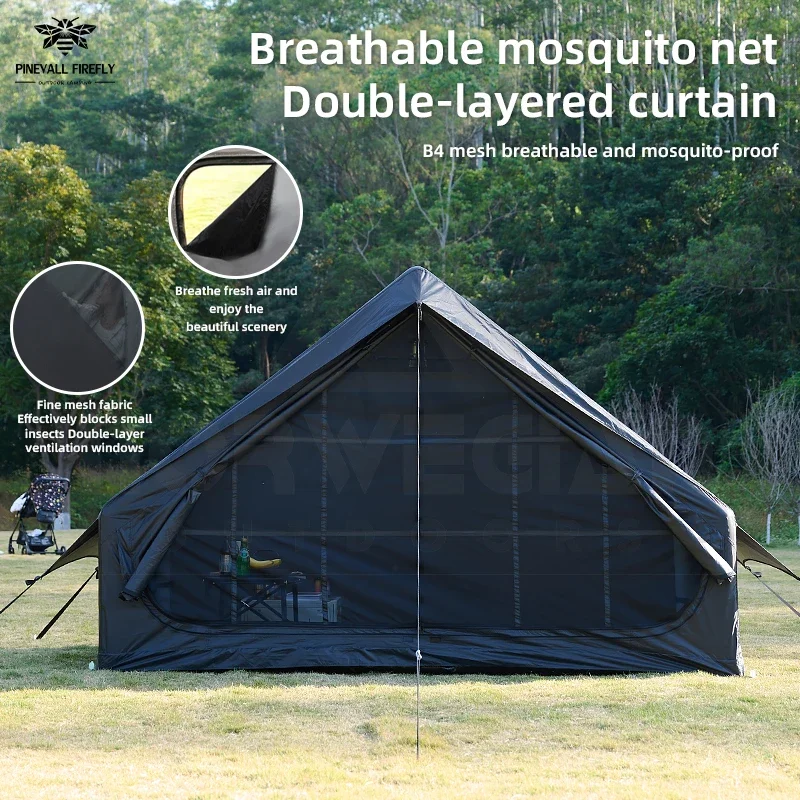 テント・タープ  Skylight Outdoor Inflatable Camping Tent with a Panoramic Skylight