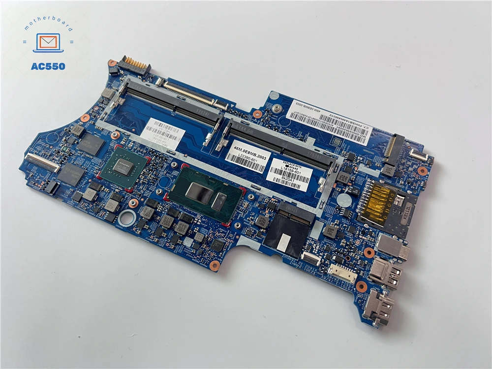 Imagem -03 - Laptop Motherboard para Laptop hp L18159601 178781b hp X360 14t-cd I78550u Cpu Mx130 4gb Gpu 100 Teste de Trabalho Passado