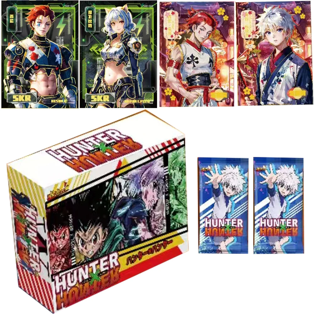 Wholesale Anime Hunter Collection Card Character HISOKA SIZUKU FRANKLIN Favorite Card Children\'s Toy Birthday Gift Rare Card Box