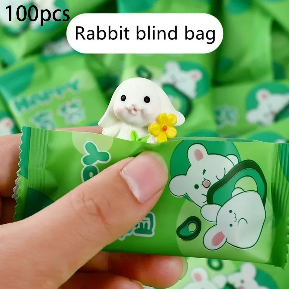 

1/50/100PCS Rabbit Mini Blind Bag Toy​​ Dog Design​​ Style Random Blind Box Surprise Kawaii Simulation Animal