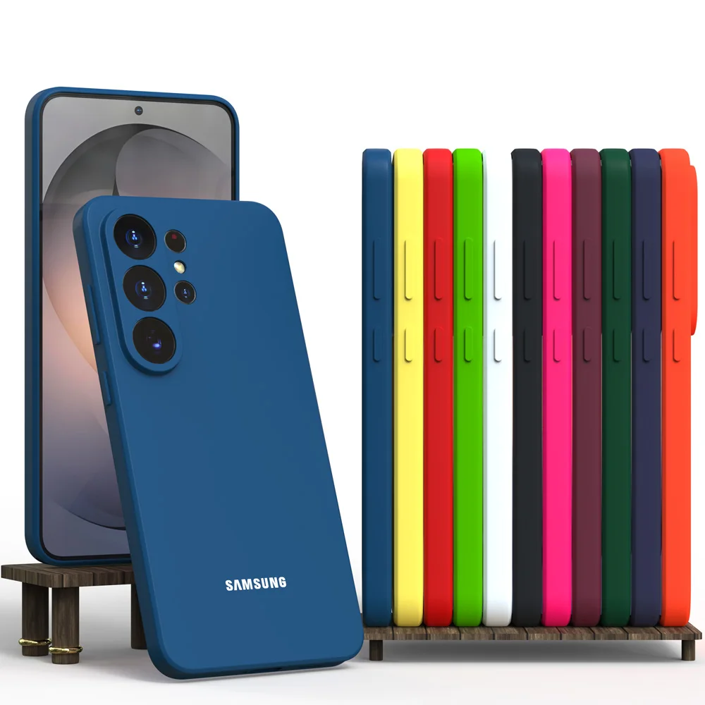 Weiche TPU-Hülle für Samsung Galaxy A56 A55 A54 A53 A17 A15 A16 5G S24 S26 S25 Ultra S23 FE Plus, Silikon-Handyhülle in Bonbonfarben