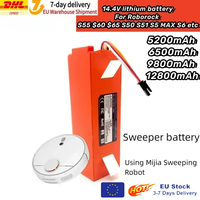 14.4V BRR-2P4S-5200S Robotic Vacuum Cleaner Replacement Battery For Xiaomi Roborock S55 S60 S65 S50 S51 S5 1S 1ST MAX S6 Parts