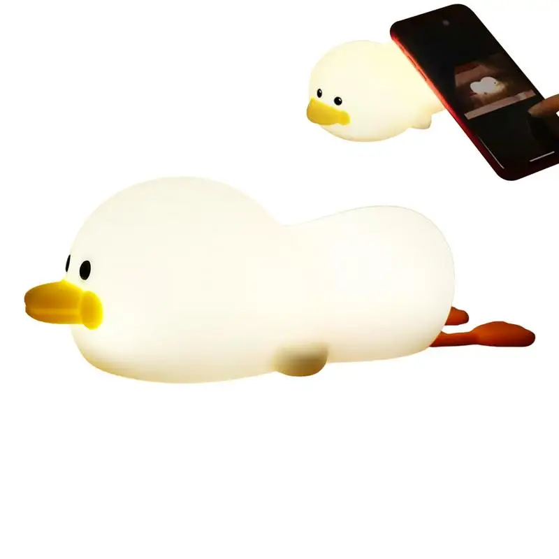 

Nursery Night Light Duck Dimmable Nursery Nightlight Bedside Lamp With Touch Sensor And 30/60 Minutes Timer For Breastfeeding