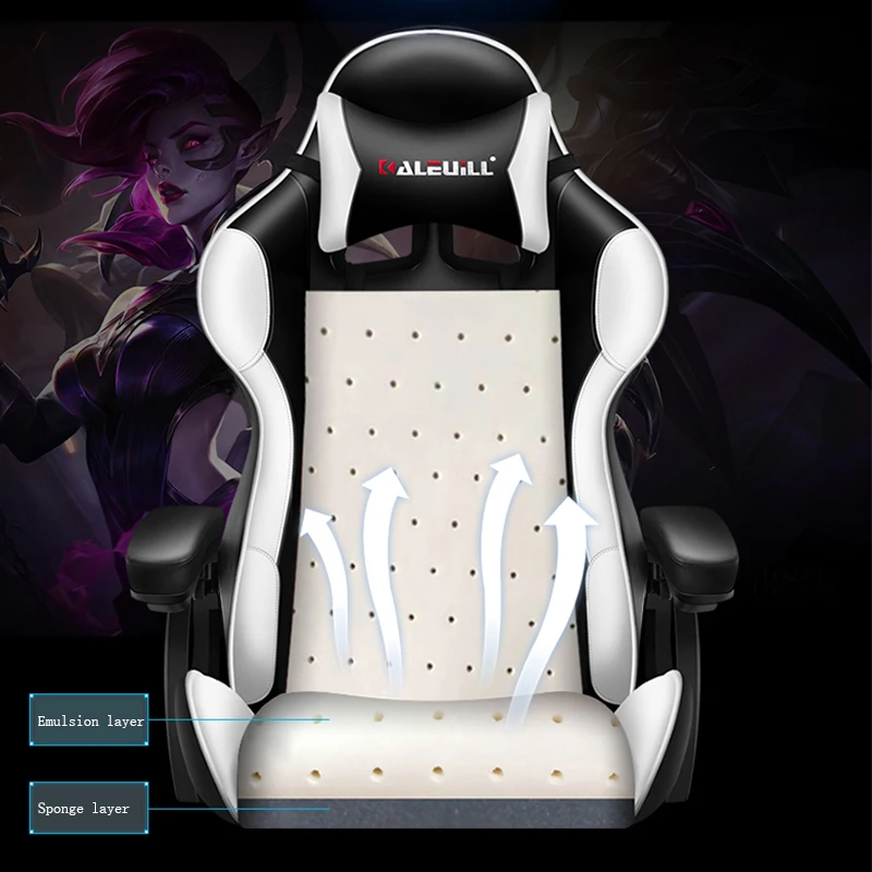 2022 New Computer Chair Home Office Esports Reclining Comfortable Racing Dormitory Silla Gamer Gaming Chairs