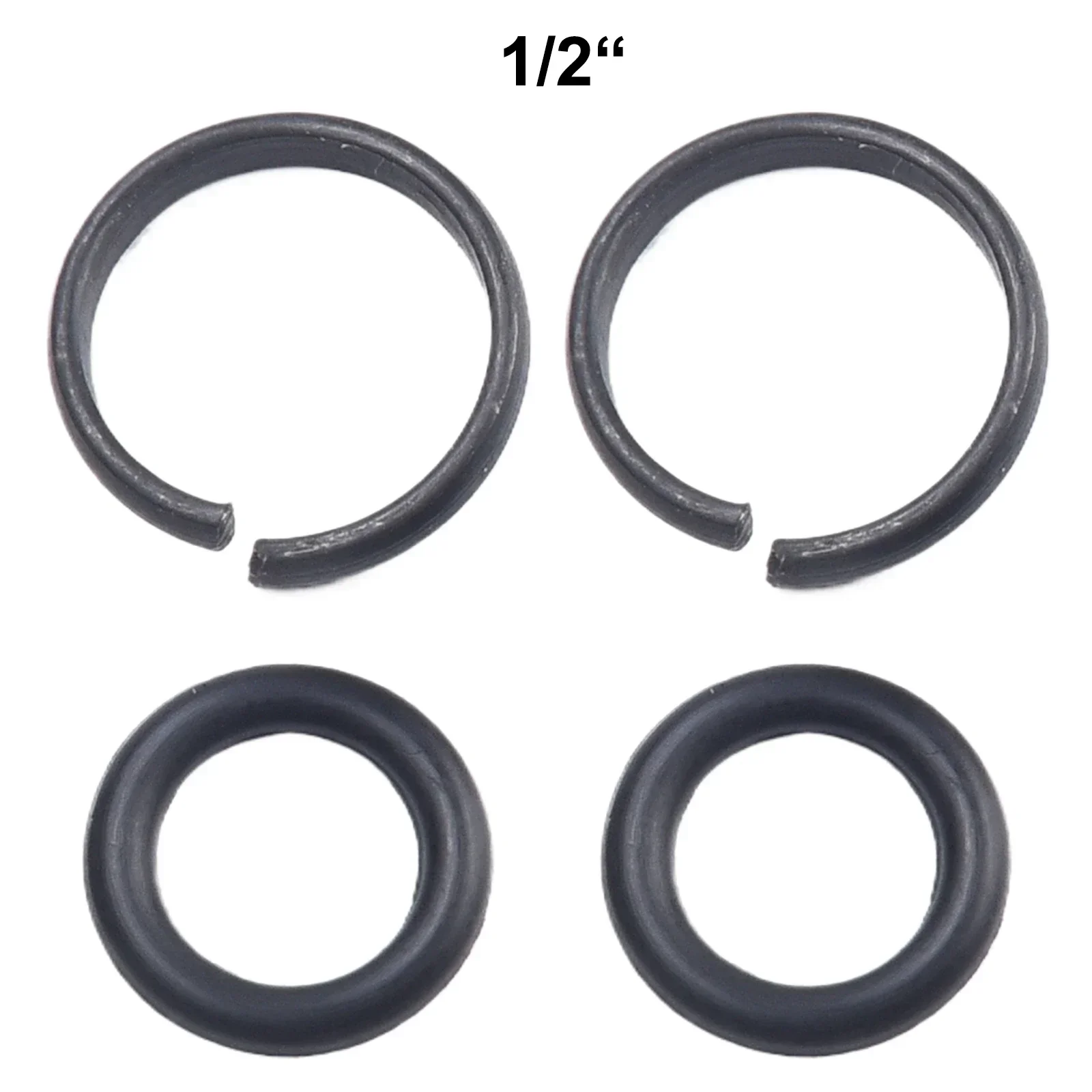 

Matal Rings Retainer Rings 2 Set For Craftsman IR 3/8in 1/2in Retaining Ring Clip With O-Ring High Quality Practical