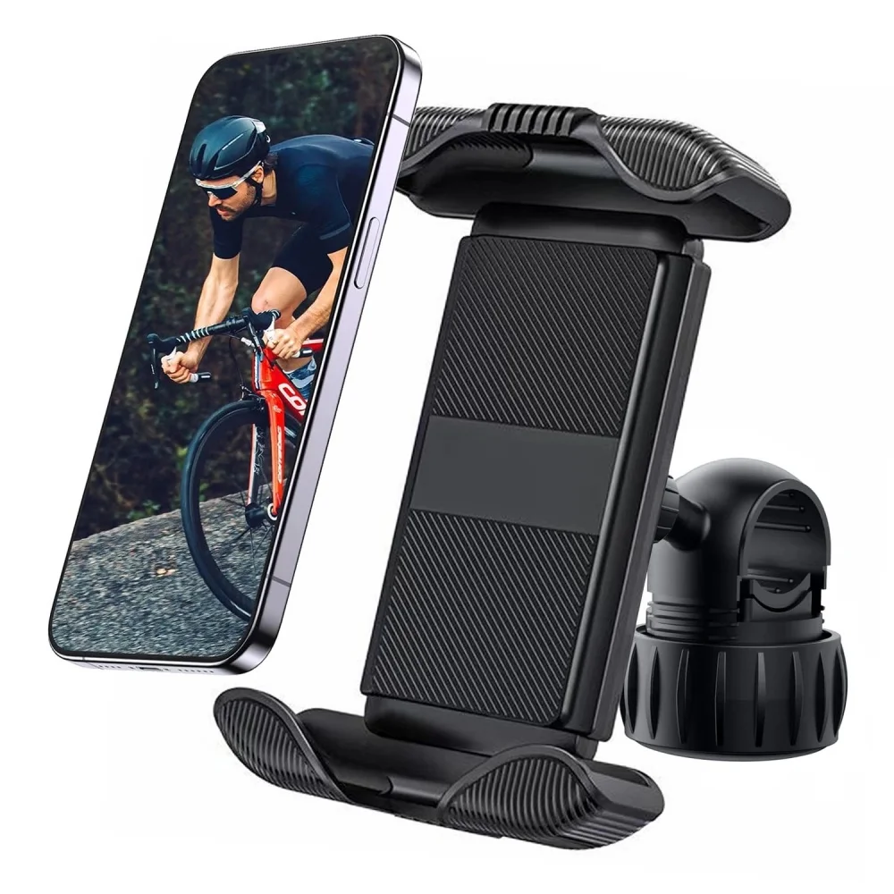 AliExpress NONE Motorcycle Mobile Phone Holder Side Rearview Mirror Phone Mount Bicycle Cellphone Stand 4 Cornor Protect Phone Holder For iPhone