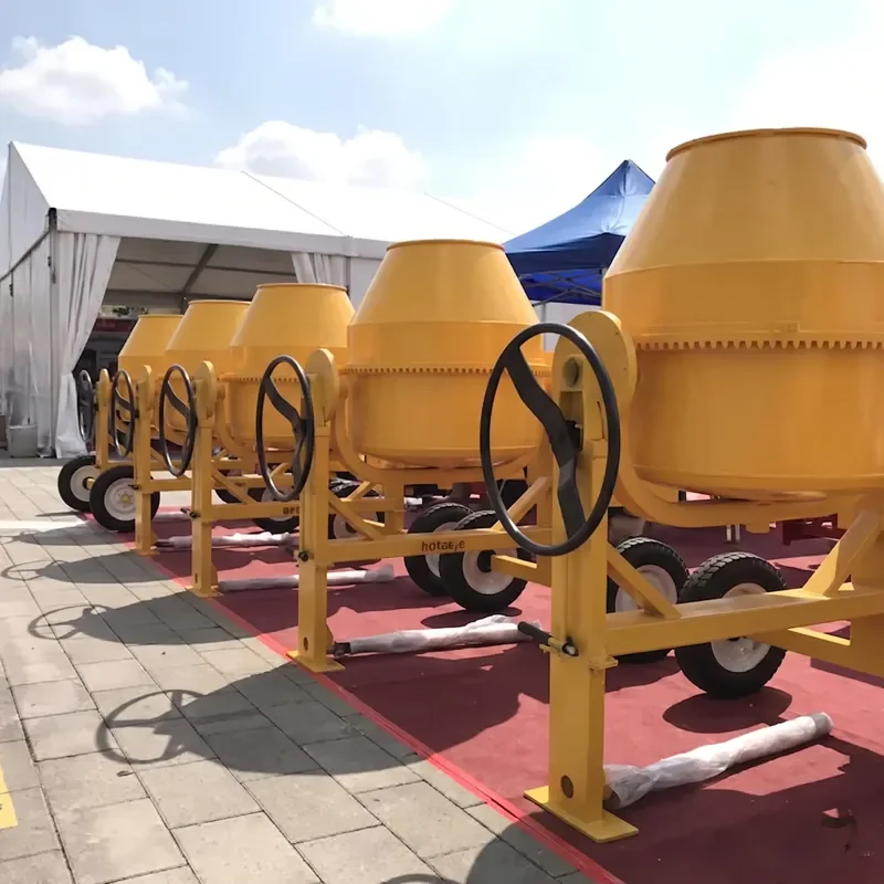 High Quality Portable Concrete Mixer Trailer Type Funnel Mixing Machine for Construction Site Cement Mortar Blending