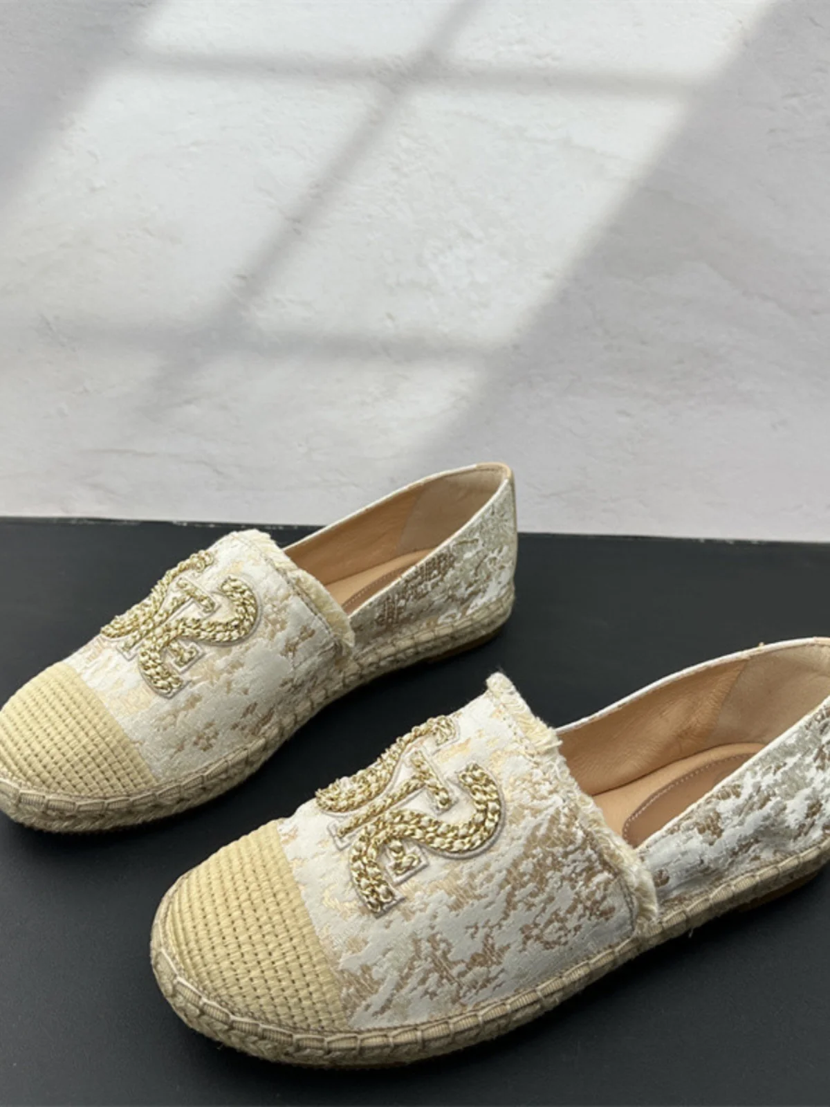 primavera-2025-punta-tonda-slip-on-catena-di-metallo-bot-piatto-fierman-donna-oes-pelle-faion-singolo-oes-confortevole-casual