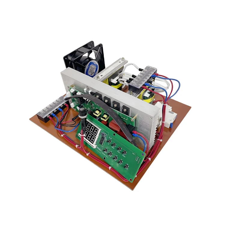 28 كيلو هرتز أو 40 كيلو هرتز 3000 واط مولد تنظيف الاجتياح بالموجات فوق الصوتية Pcb مع التحكم في الوقت والتدفئة لجهاز الغسيل بالموجات فوق الصوتية