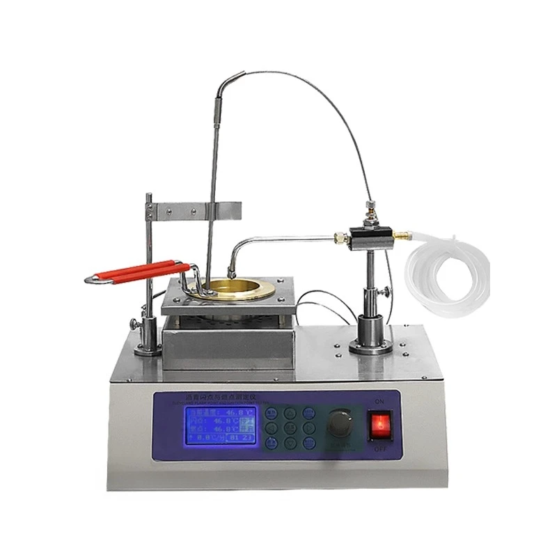 

Asphalt flash point and ignition point determination open cup method SYD-3536