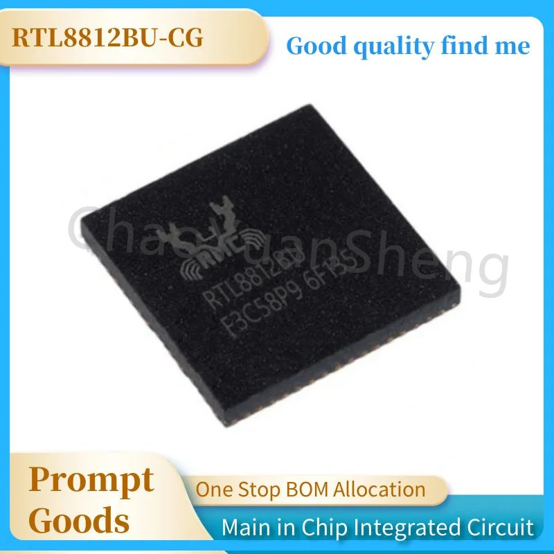 Genuine RTL8812BU-CG QFN64 USB WLAN network controller chip microcontroller