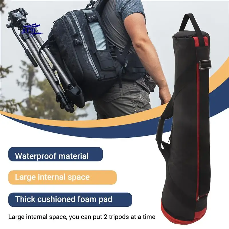 

AF91-Black Tripod Bag Camera Bladder Bag Travel Case For Manfrotto Gitzo Flm Yunteng Sirui Benro Sachtler Photography Tripod Pro