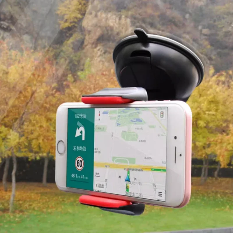 Auto Saugnapf Auto Halter Universal Einstellbare Winkel Handy Clip Für iPhone Huawei Samsung Xiaomi OPPO Smartphones – Detail 8