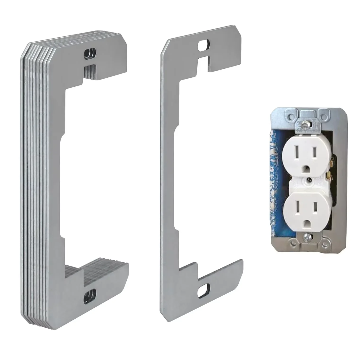 5pcs Outlet Leveling Spacers Kit for Wall Plates - Wall Outlet Switch Adjustment Spacers