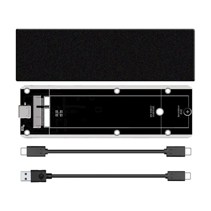 Exquisite-For 2012 Air A1425 A1398 A1465 A1466 SSD Case USB3.2 GEN2 6Gbps M.2 SATA SSD Box SSD Enclosure