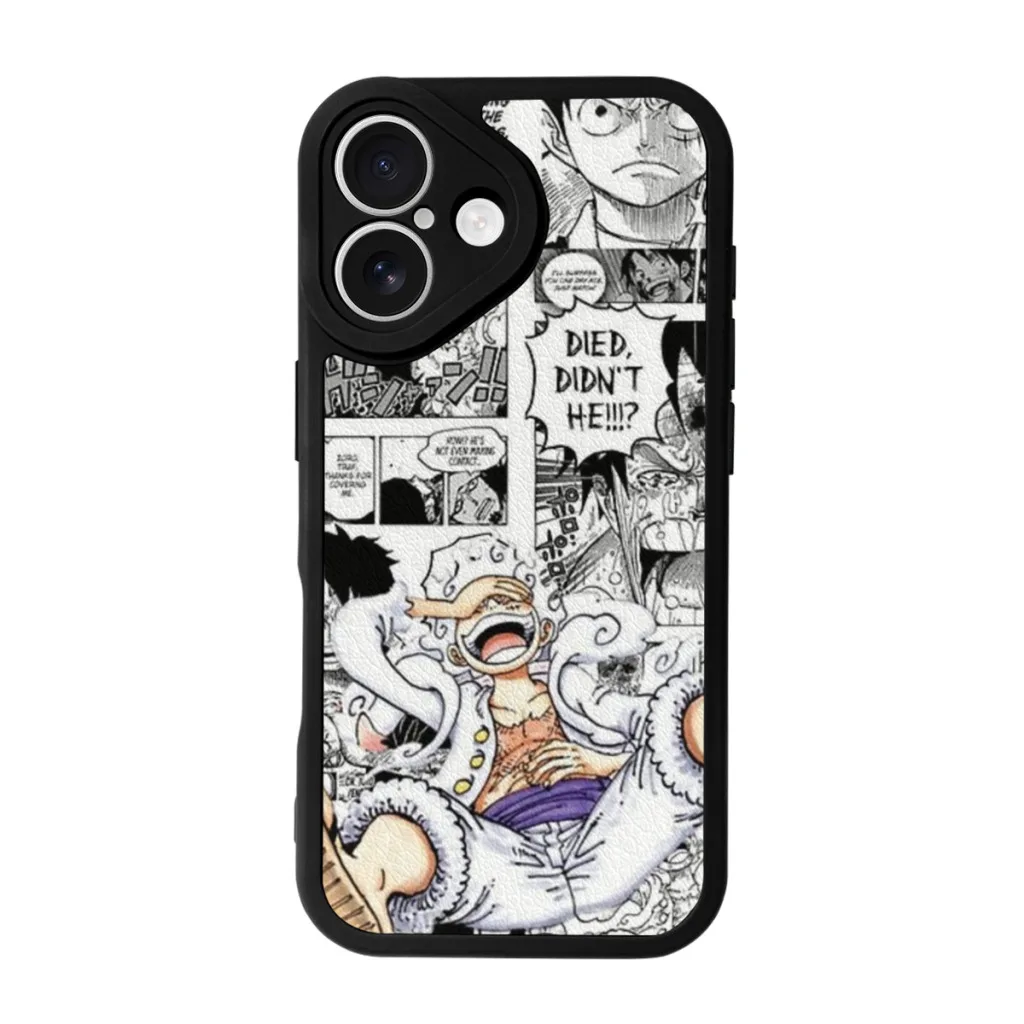 Phone Case For iPhone 16 Pro Max Silicone Skin Case Monkey D Luffy