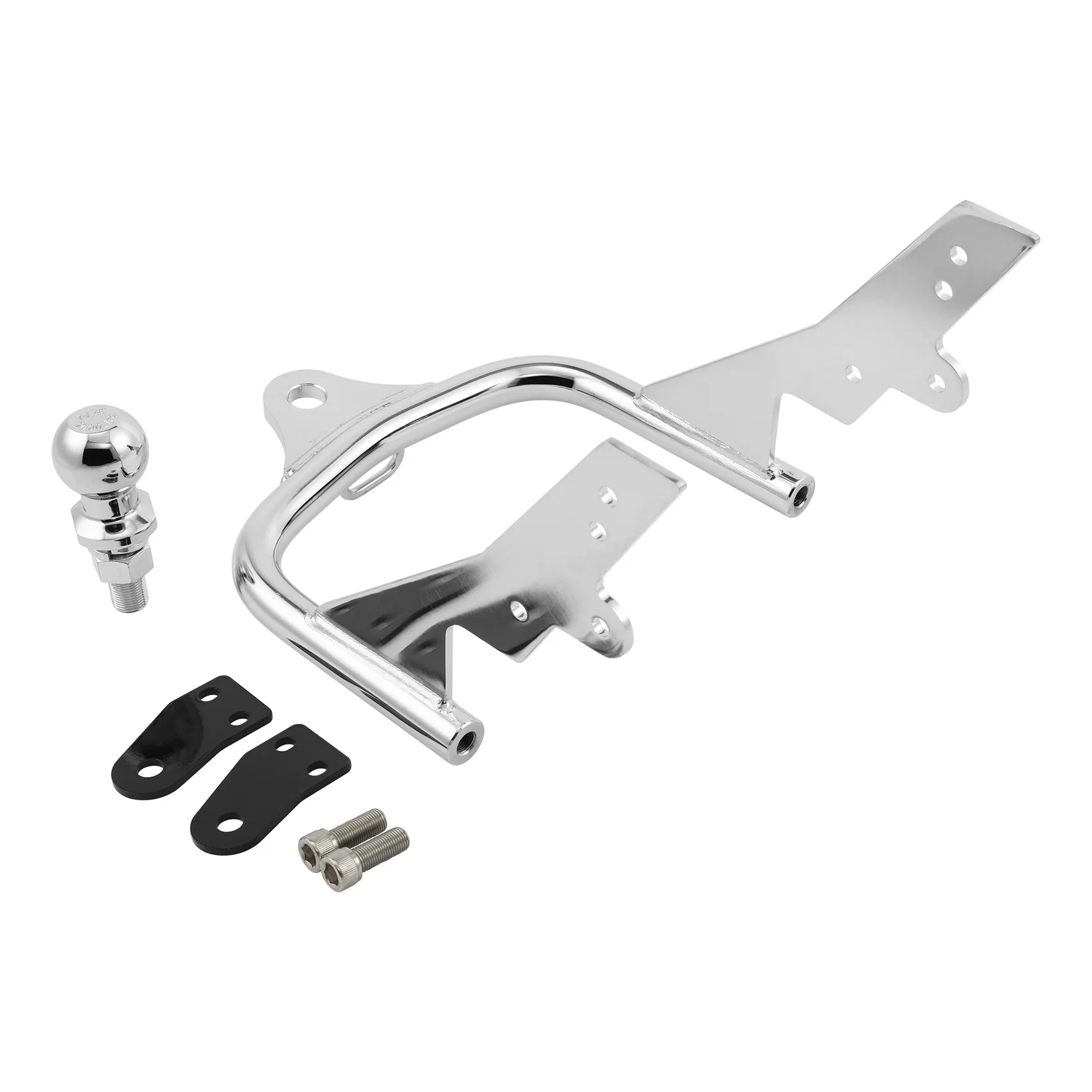 Motorcycle Chrome Trailer Hitch W/ Ball Fit For Harley Touring Electra Street Tour Glide Road King FLHT FLHR FLTR
